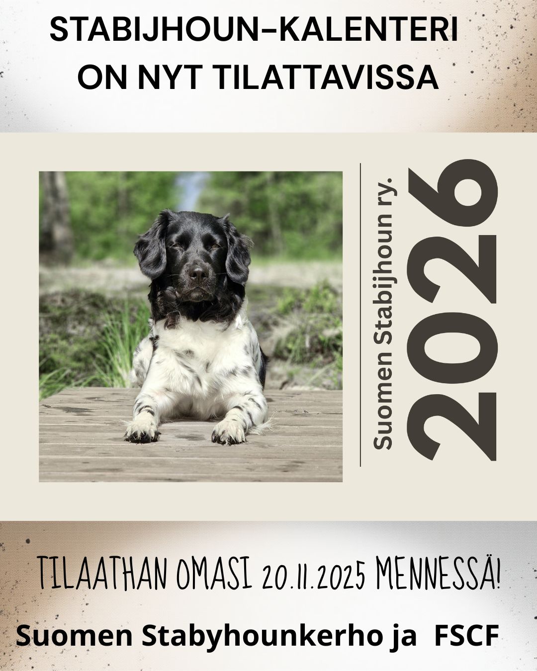 Stabijhoun calendar 2026